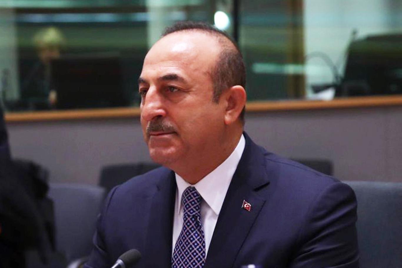 Çavuşoğlu, Filistin Dışişleri Bakanı ile ABD'nin Ortadoğu planını görüştü